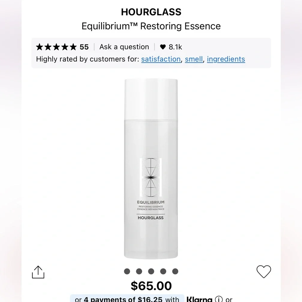 Hourglass Equilibrium Restoring Essence